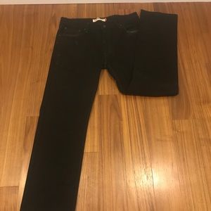 Men black jeans